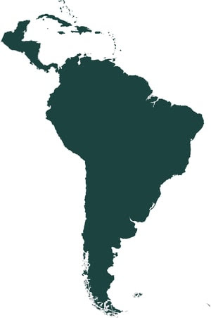 Caribbean, Central and South America